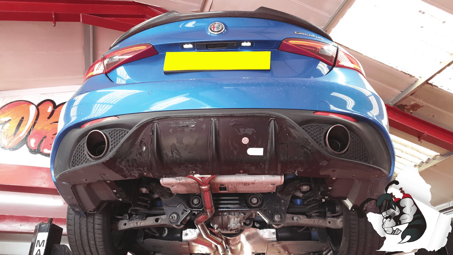 ALFA ROMEO GIULIA 2.0 PERFORMANCE EXHAUST